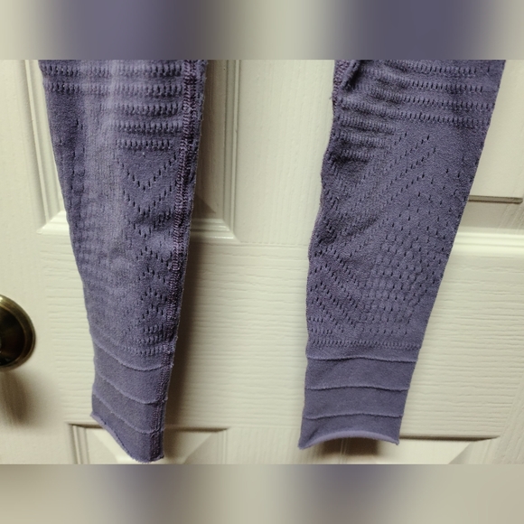 Free People FP Movement Self-Hem Ecology Leggings XS Purple FF-106 - Picture 8 of 12